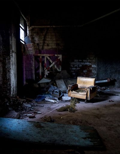 Sillón abandonado