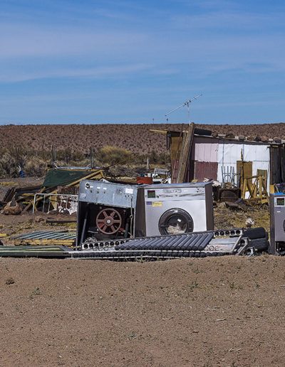 Lavarropas en el desierto