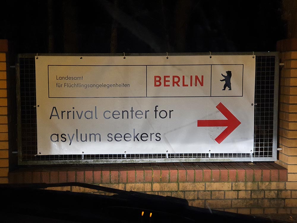 Reinickendorf refugee center
