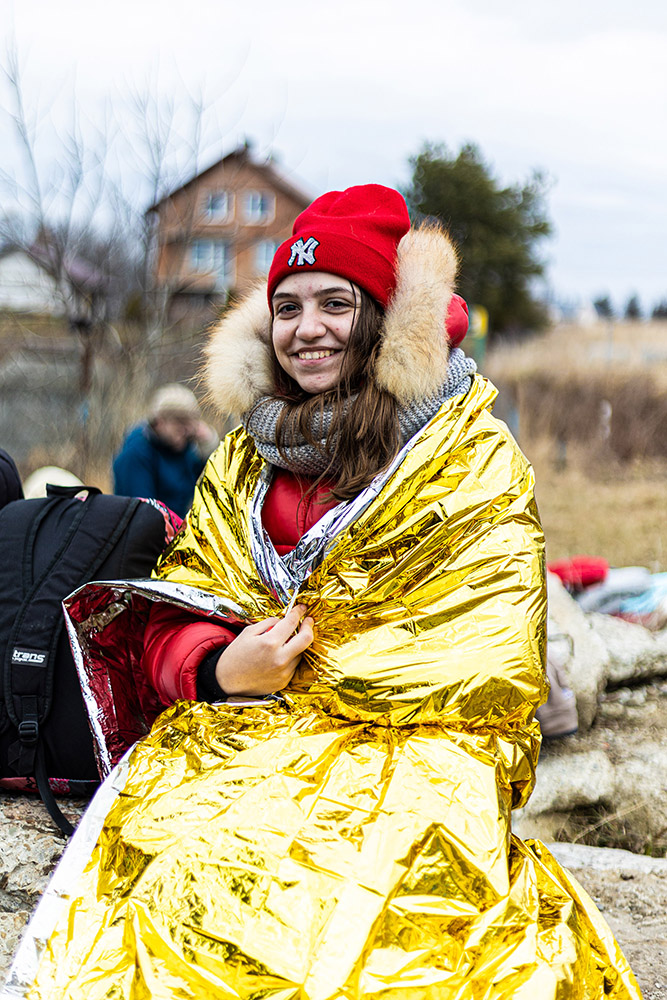Happy to have arrived - ph: Jakob Schottstaedt